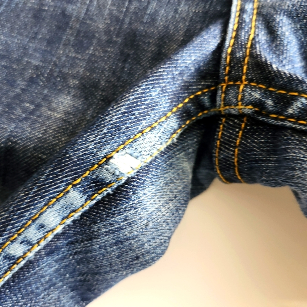 👖Louis Vuitton Dark Blue Straight Leg Jeans Authentic 👖 - Picture 8 of 16